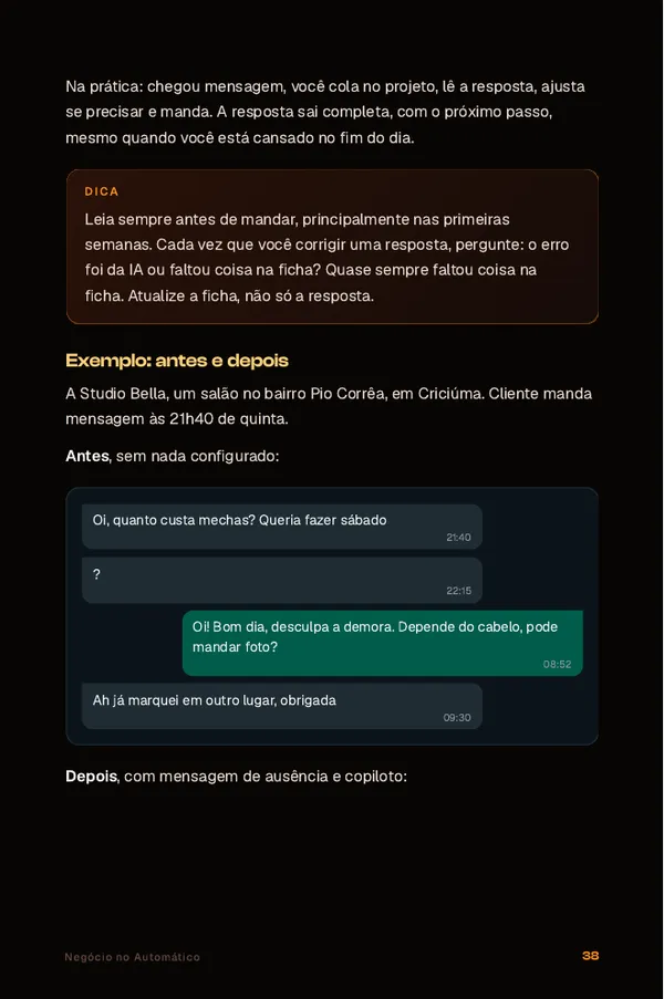 Página do ebook